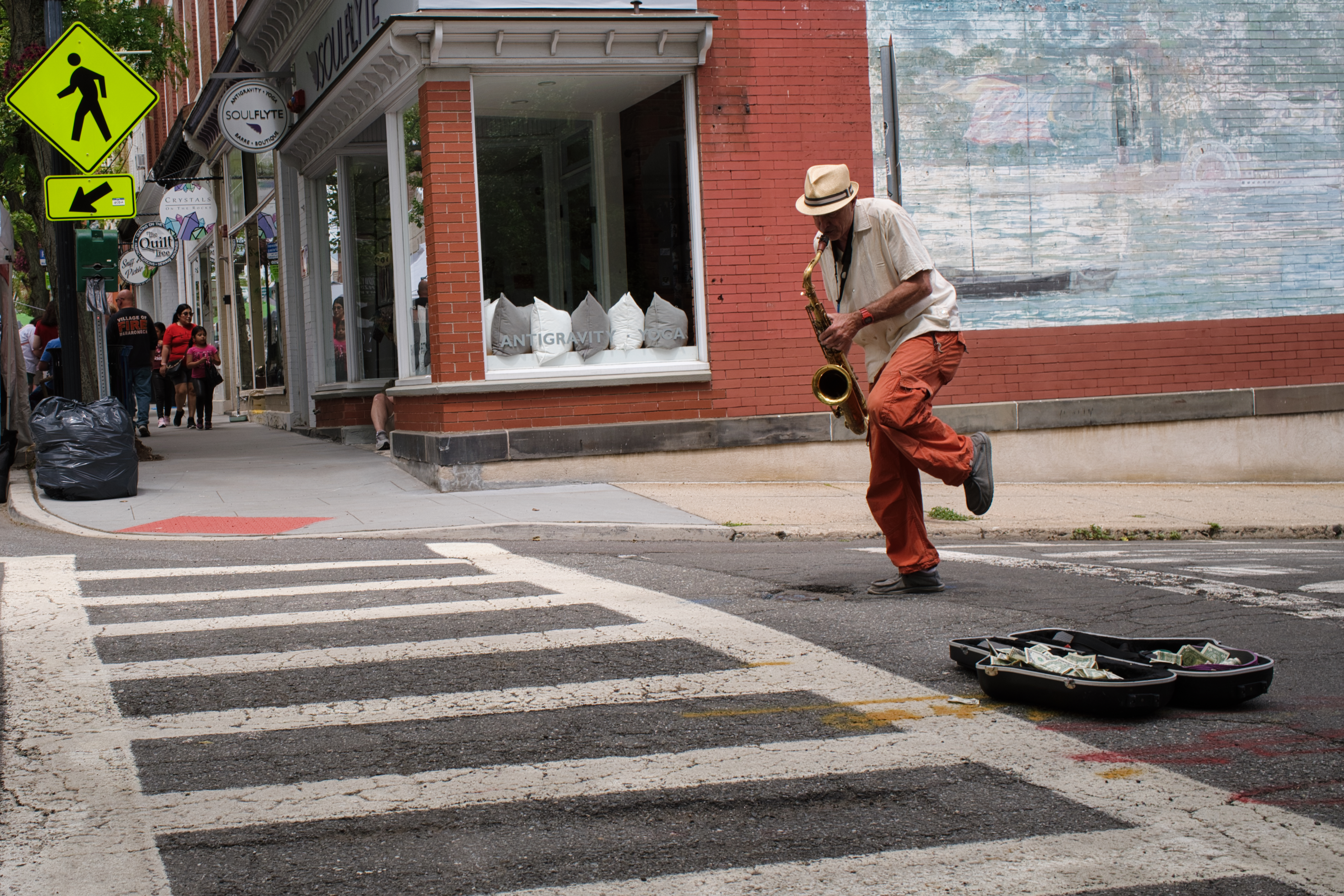 Nyack Street Fair Sax
