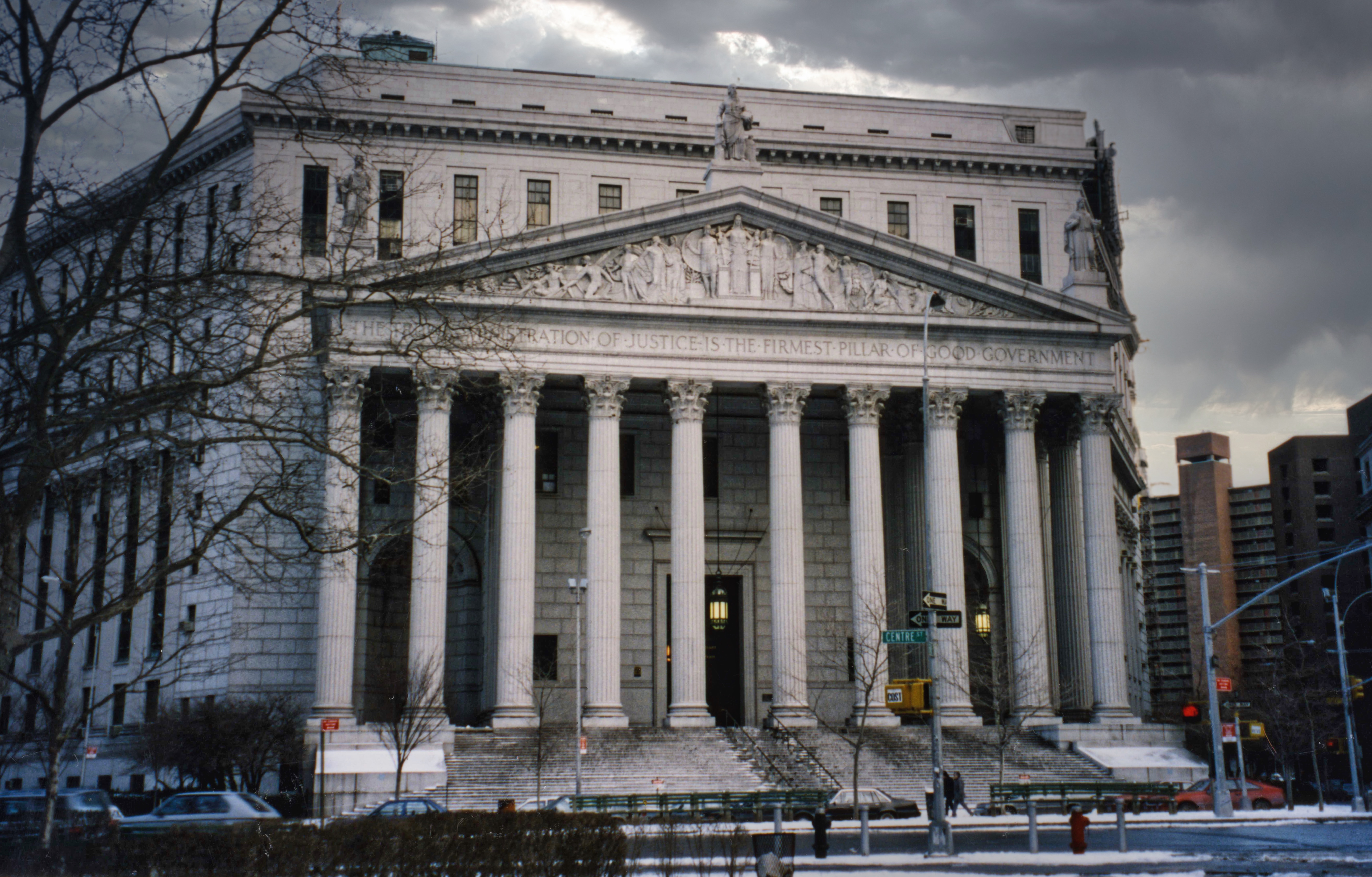 New York Supreme Court circa 1990's
